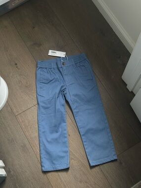 Janie & Jack Blue Toddler Pants